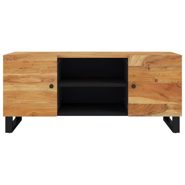 vidaXL TV-Schrank 105x33x46 cm Massivholz Akazie
