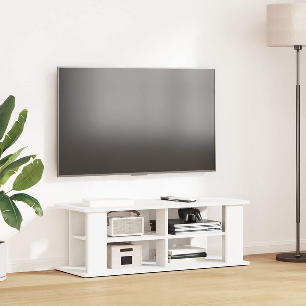 vidaXL TV-St&auml;nder Wei&szlig; 96 x 35 x 33,5 cm