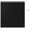 vidaXL Jalousie Schwarz 150 x 160 cm 35 mm Massives Paulownia-Holz