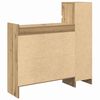 vidaXL Schuhschrank Artisan-Eiche 100,5 x 28 x 100 cm Holzwerkstoff