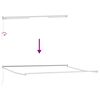 vidaXL Einziehbare Markise Mehrfarbig 400 &times; 300 cm