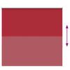 vidaXL Verdunkelungsrollo Rot 155x150cm Stoffbreite 151,6cm Polyester