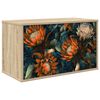 vidaXL Wandmontierter TV-Schrank LOCHEM 69 x 33 x 40 cm Sonoma-Eiche