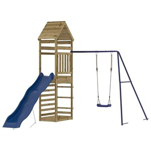 vidaXL Spielturm Impr&auml;gniertes Kiefernholz