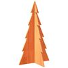 vidaXL Weihnachtsbaum Holz zum Schm&uuml;cken 80 cm Massivholz Kiefer