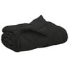 vidaXL Sommerdecke 240 x 260 cm Sommer 200 gsm Schwarz