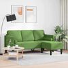 vidaXL Sofa Set Hellgrün 173 x 131 x 67 cm Samt