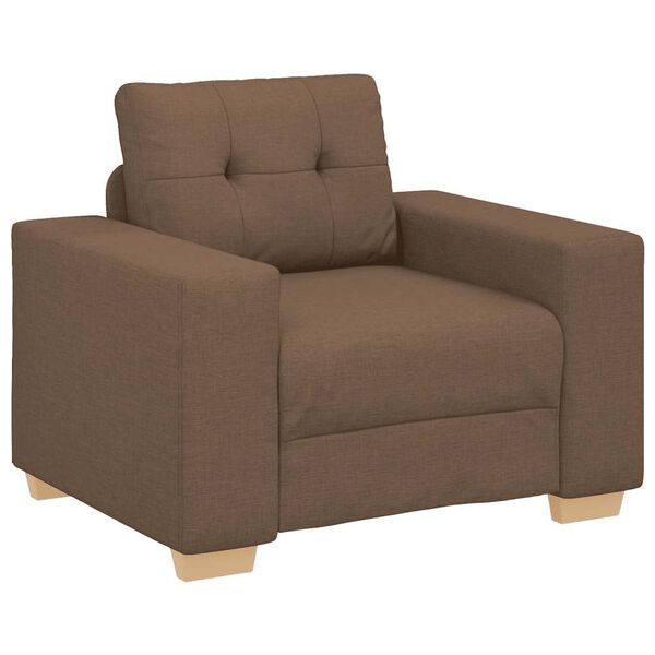 vidaXL Sofa-Sessel Braun 60 cm Stoff