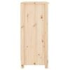 vidaXL Sideboard 70x35x80 cm Massivholz Kiefer