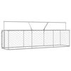 vidaXL Outdoor-Hundezwinger mit Dach 400x100x150 cm