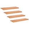 vidaXL Treppenstufen 4 stk. 90 x 25 x 2 cm Lack Massivholz Buche