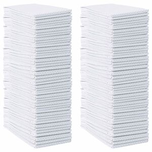 vidaXL Haustier Training Pad Uni 100 pcs 120 x 80 cm