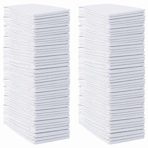 vidaXL Haustier Training Pad Uni 100 pcs 120 x 80 cm