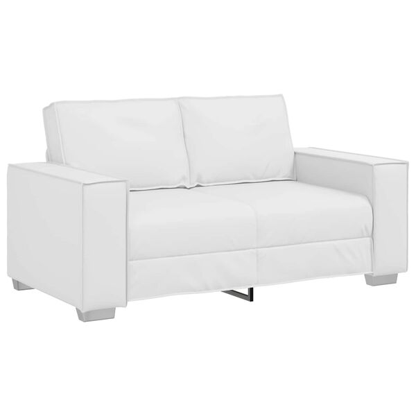 vidaXL Sofa Weiß 160 x 78 x 84 cm Stoff