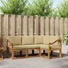 vidaXL Outdoor-Sofagarnitur mit Kissen 4 pcs Natur und Beige