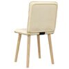 vidaXL Esszimmerstühle 2 Stk. Creme Stoff