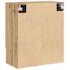 vidaXL Wandschrank Kunsthandwerk Eiche 60 x 31 x 70 cm Holzwerkstoff