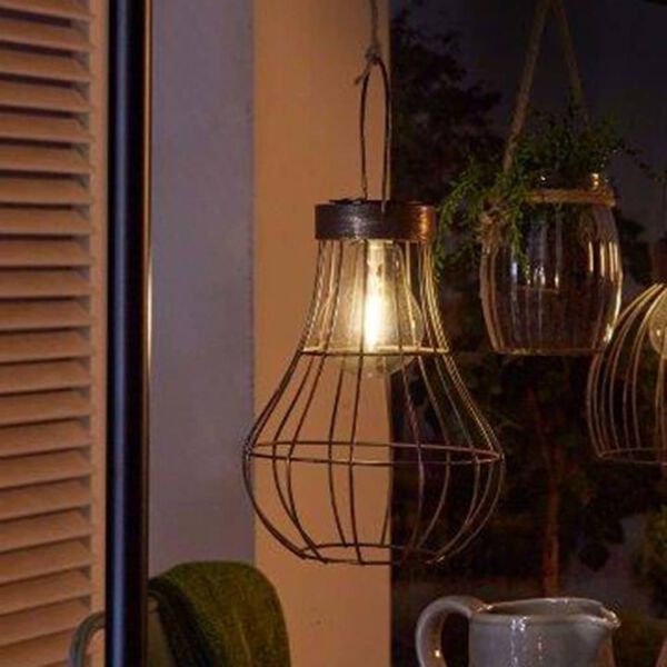 Luxform Solar-LED-Gartenleuchte Manchester