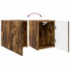vidaXL TV-Wandschrank Ger&auml;ucherte Eiche 30 x 31 x 40 cm Holzwerkstoff