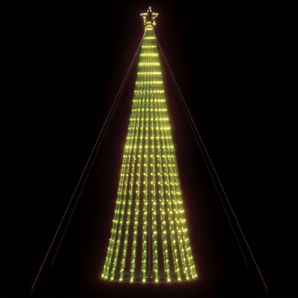 vidaXL LED Weihnachtsbaum 1028 LEDs Warmweiß 403 cm