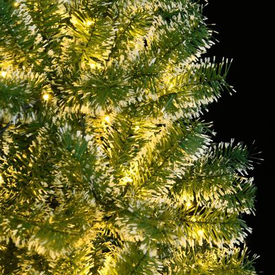 vidaXL Künstlicher Weihnachtsbaum mit Schnee 150 LEDs 150 cm