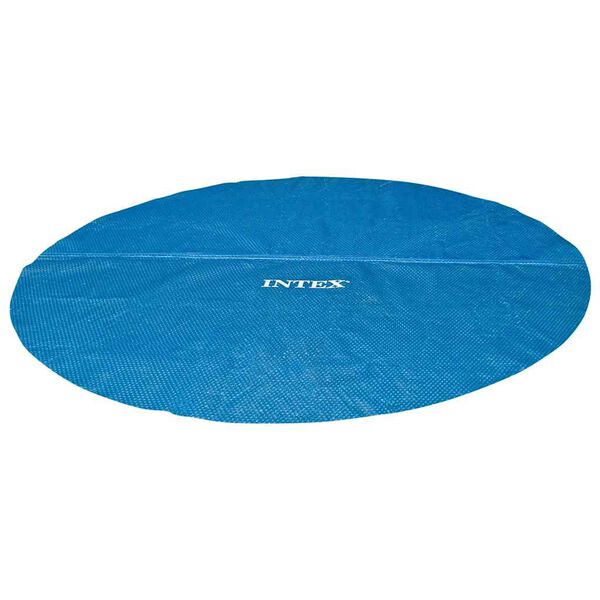 Intex Pool-Solarplane Blau 448 cm Polyethylen