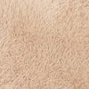 vidaXL Teppich Shaggy Hochflor NAVARRA Beige 80x150 cm Polyester
