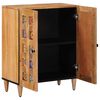 vidaXL Sideboard Natur 60 x 33,5 x 75 cm Massivholz Mango