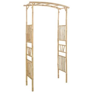 vidaXL Gartenbogen Natur 110 x 40 x 205 cm Bambus