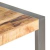 vidaXL Couchtisch 110x60x40 cm Raues Mangoholz