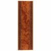 vidaXL Teppichl&auml;ufer FLORNES Gewebt Orange 67 cm x 150 cm PP 7 mm