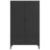 vidaXL Highboard Schwarz 70x31x115 cm Holzwerkstoff