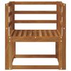 vidaXL Outdoor-Sofa Massivholz Akazie Natur