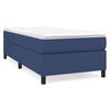 vidaXL Boxspringbettgestell Blau 80x200 cm Stoff