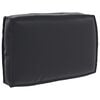 vidaXL Kissen Schwarz 60 x 40 x 12 cm Oxford-Stoff