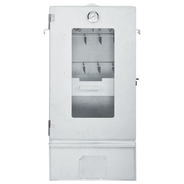 vidaXL R&auml;ucherofen mit Kaltrauchgenerator Verzinkter Stahl