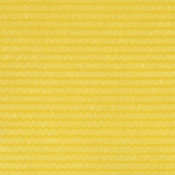 vidaXL Balkon-Sichtschutz Gelb 120x500 cm HDPE