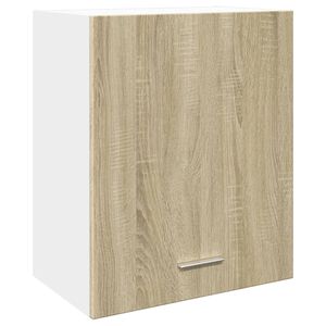 vidaXL Wandschrank Lyon Sonoma-Eiche 50x31x60 cm Holzwerkstoff