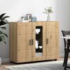 vidaXL Holzschrank Artisan-Eiche 88,5 x 30,5 x 73 cm Holzwerkstoff
