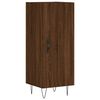 vidaXL Highboard Braun Eichen-Optik 34,5x34x180 cm Holzwerkstoff