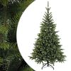 vidaXL K&uuml;nstlicher klappbarer Weihnachtsbaum 150 cm PVC und Metall