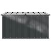 vidaXL Gartenlagerbox Schwarz 101 x 56,5 x 50 cm Stahl