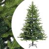 vidaXL K&uuml;nstlicher klappbarer Weihnachtsbaum 150 cm PVC und Metall