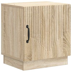 vidaXL Nachttisch Sonoma-Eiche 43 x 34,5 x 47 cm Holzwerkstoff