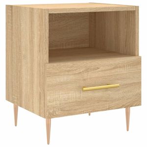 vidaXL Nachttisch Sonoma-Eiche 40x35x47,5 cm Holzwerkstoff