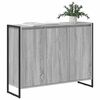 vidaXL Seitenschrank Graues Sonoma 96,5 x 30 x 75 cm Holzwerkstoff