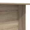 vidaXL Esstisch Sonoma-Eiche 110 x 60 x 75 cm Holzwerkstoff