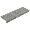 vidaXL Stufenmatten 20 Stk. 65x21x4 cm Grau Rechteckiger Rand