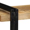 vidaXL Wandregal 90x33x45 cm Raues Massivholz Mango