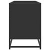 vidaXL TV-Schrank Schwarz 150x35x41 cm Holzwerkstoff und Metall